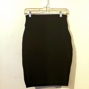 Black Midi Skirt